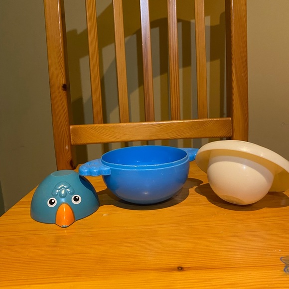 Vintage 1983  Fisher-Price Toy, three piece bluebird sandbox toy - Picture 3 of 4